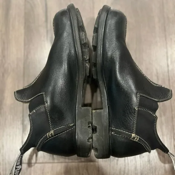[US8.5]John Fluevog The Original Angelic Sole Men Slip On Ankle Boots