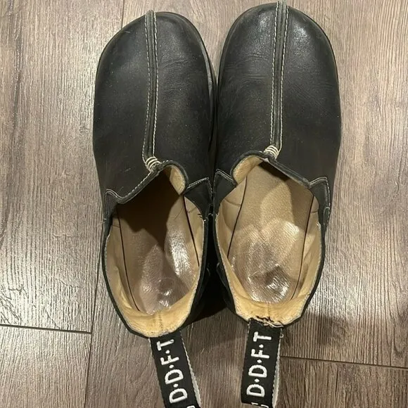 [US8.5]John Fluevog The Original Angelic Sole Men Slip On Ankle Boots