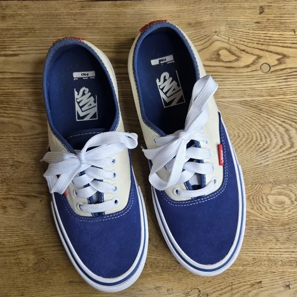 Vans Authentic Pro Stv Navy / Classic White Mens 7 Women 8.5