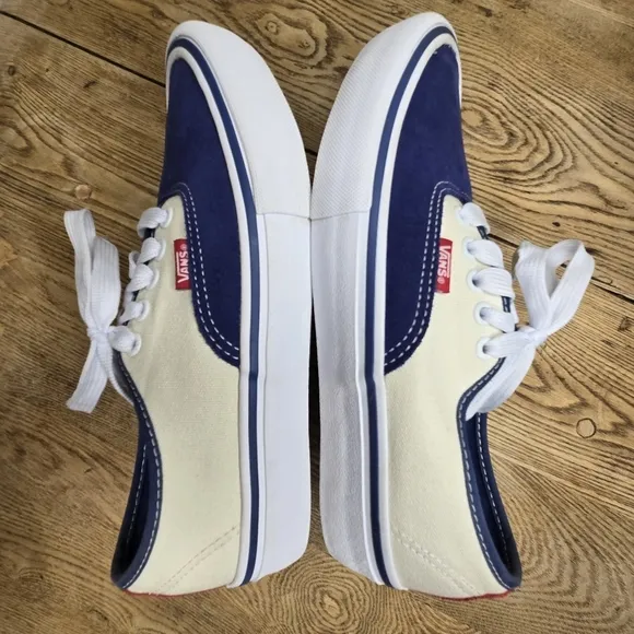 Vans Authentic Pro Stv Navy / Classic White Mens 7 Women 8.5
