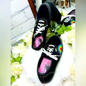 Vans Authentic Rainbow 🌈 Pride Skateboard Suede Shoes