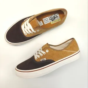 Vans Authentic VR3 SF Salt Wash Corduroy Mustard Gold Velvet Suede Skate Shoes