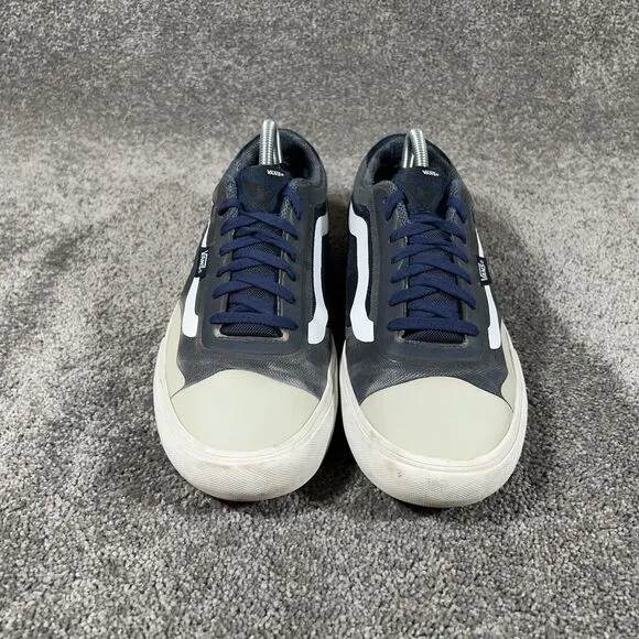 VANS AV Rapidweld Pro Navy Blue Gray Athletic Skate Shoes Mens Size 10