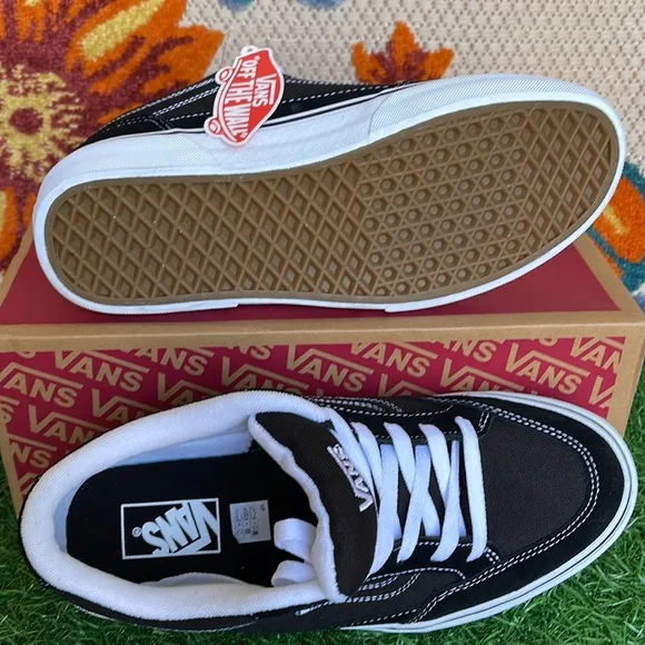 Vans Bearcat Canvas Black/White Men’s sneakers - skateboard  -athletic shoes