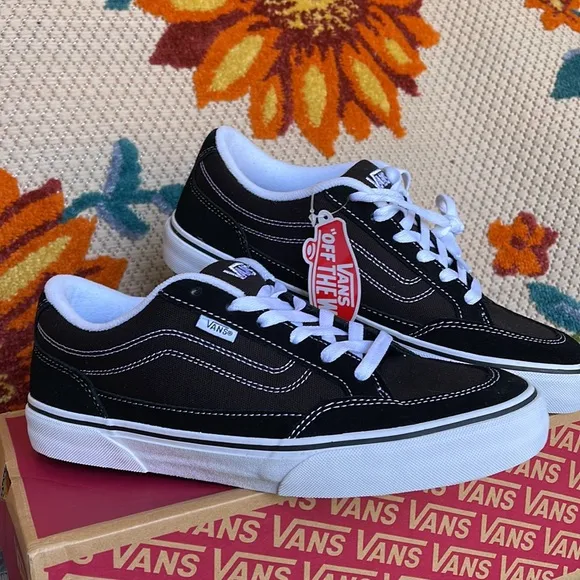 Vans Bearcat Canvas Black/White Men’s sneakers - skateboard  -athletic shoes