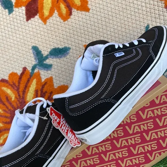 Vans Bearcat Canvas Black/White Men’s sneakers - skateboard  -athletic shoes