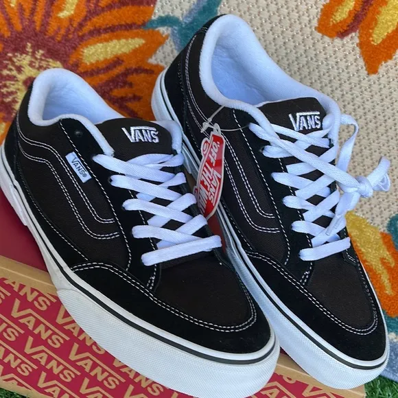 Vans Bearcat Canvas Black/White Men’s sneakers - skateboard  -athletic shoes