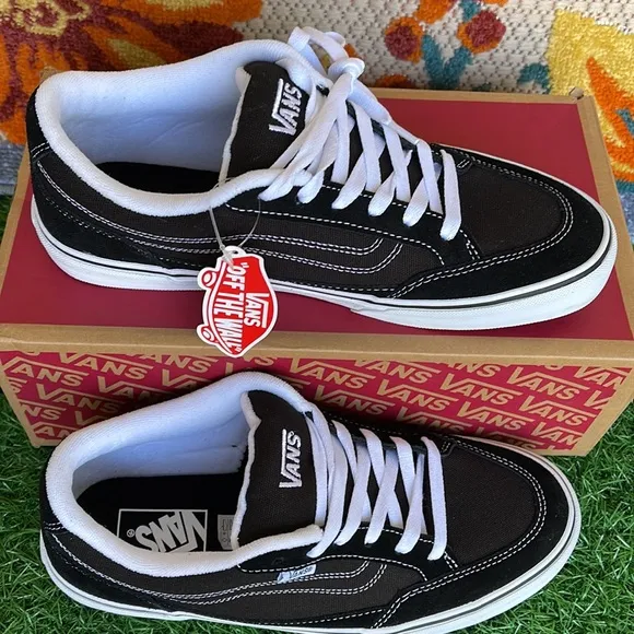 Vans Bearcat Canvas Black/White Men’s sneakers - skateboard  -athletic shoes