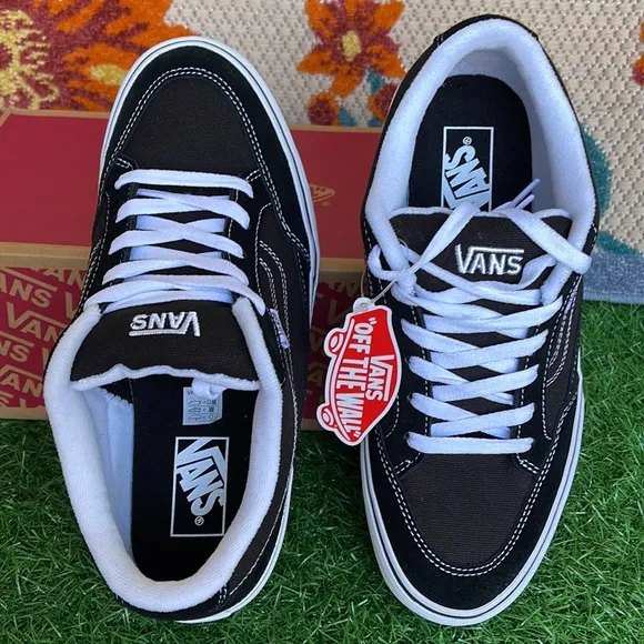 Vans Bearcat Canvas Black/White Men’s sneakers - skateboard  -athletic shoes