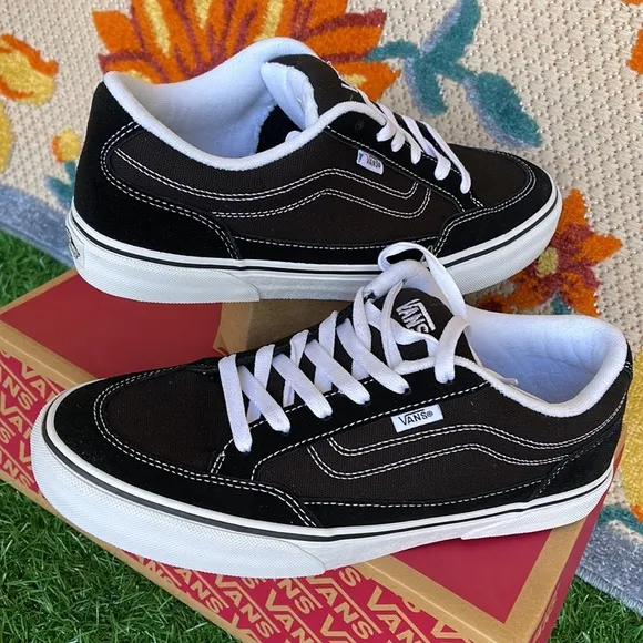 Vans Bearcat Canvas Black/White Men’s sneakers - skateboard  -athletic shoes