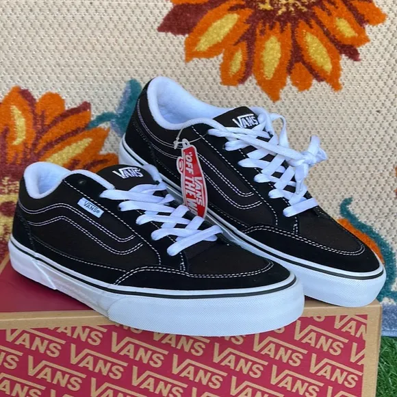 Vans Bearcat Canvas Black/White Men’s sneakers - skateboard  -athletic shoes