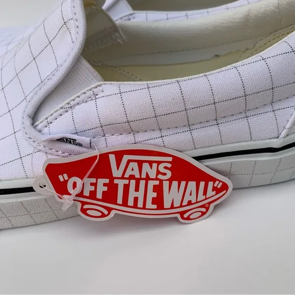 VANS Classic Slip-On  Checkerboard Day Shoes sneakers Unisex Sz Men 9.5 Women 11