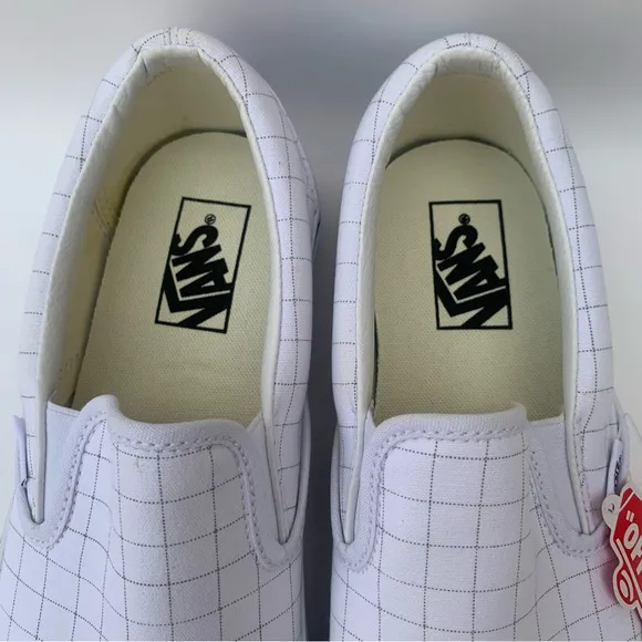 VANS Classic Slip-On  Checkerboard Day Shoes sneakers Unisex Sz Men 9.5 Women 11