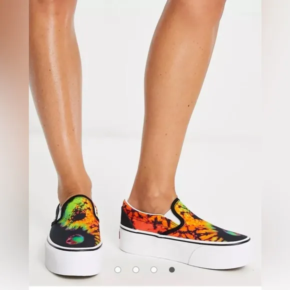 Vans Classic Slip-On Stackform - Paradoxical Black/Multi