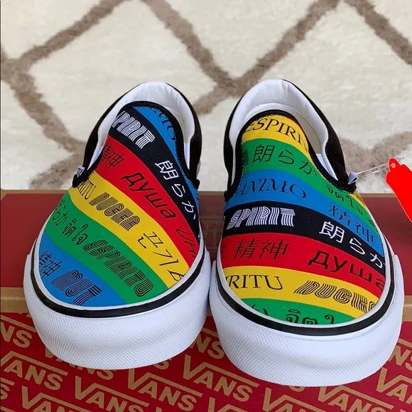 ••VANS CLASSIC SLIP-ON VANS SPIRIT MULTI/TRWHT Men