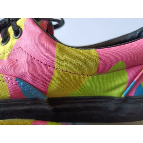 VANS Era Neon Camo Shoes Men’s 10 Women’s 12 721278