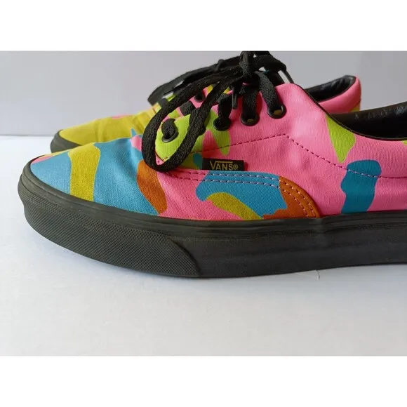 VANS Era Neon Camo Shoes Men’s 10 Women’s 12 721278