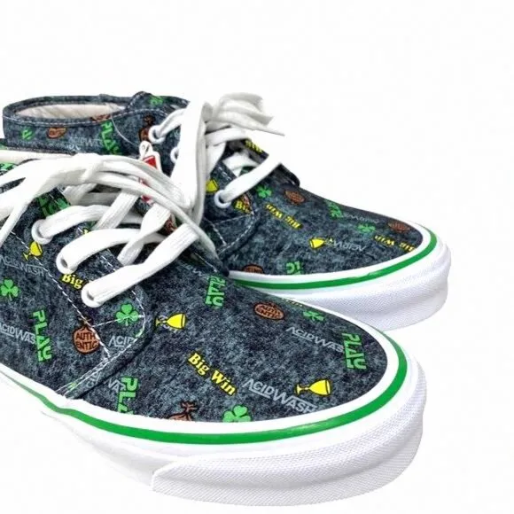 VANS Fergadelic x OG Chukka LX Shoes Men Canvas VN0A4U3G0621 Sneakers Wash Acid