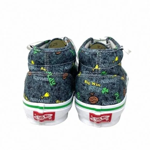 VANS Fergadelic x OG Chukka LX Shoes Men Canvas VN0A4U3G0621 Sneakers Wash Acid