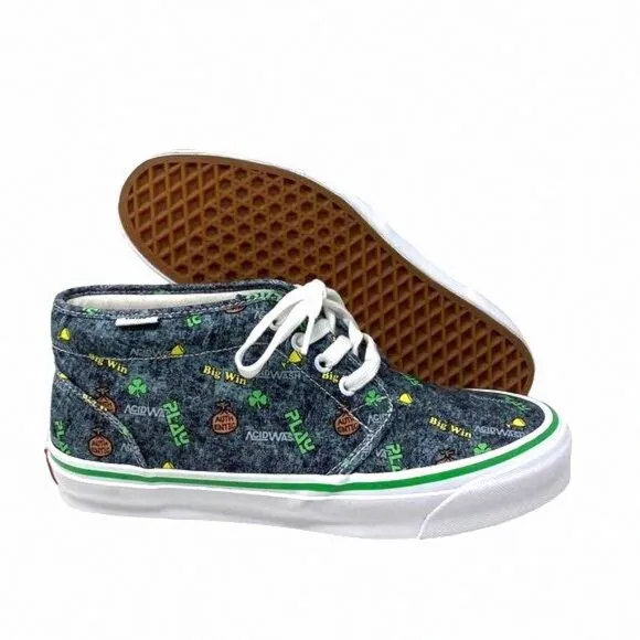 VANS Fergadelic x OG Chukka LX Shoes Men Canvas VN0A4U3G0621 Sneakers Wash Acid