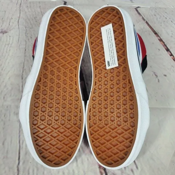 VANS Kids Size 3Y  KSK8-HI Black Chilipepper Skateboard Shoes