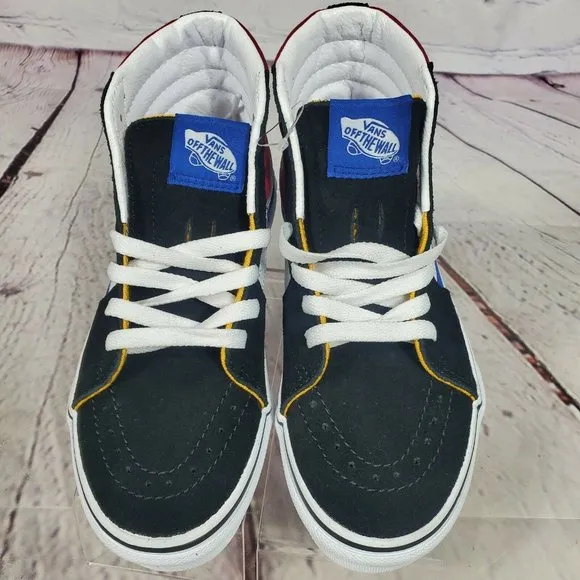 VANS Kids Size 3Y  KSK8-HI Black Chilipepper Skateboard Shoes