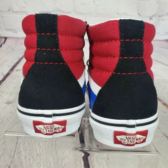 VANS Kids Size 3Y  KSK8-HI Black Chilipepper Skateboard Shoes