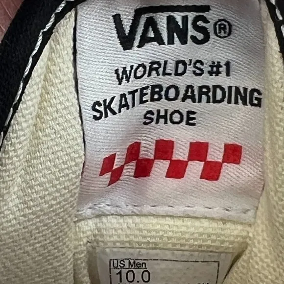 Vans Mens 508357 Black Old Skool Trasher Lace Up Size 10 Skateboarding Shoes
