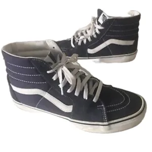 Vans Off The Wall Suede High Top Skateboard  Shoes Size 9