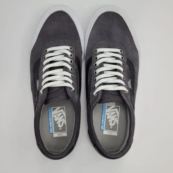Vans Old School Low Skateboard Pro Men's Shoes Gray 500714 US Size 8