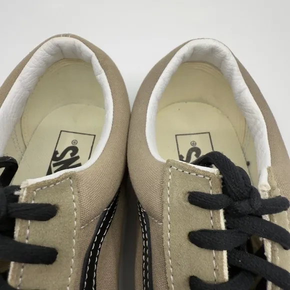Vans Old Skool Low Skateboard Sneakers Mens 9 Brown Black Gum Lace Up Shoes