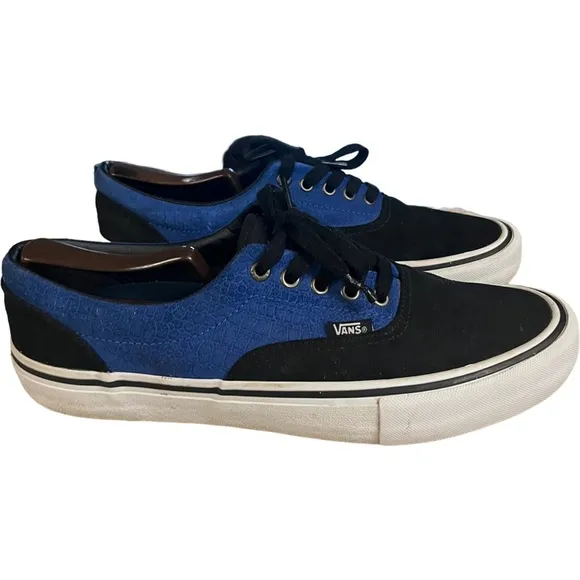 VANS RDZ Pro Ultra Cush Mens Size 10.5 Old Skool Croc Blue Black Skateboard Shoe