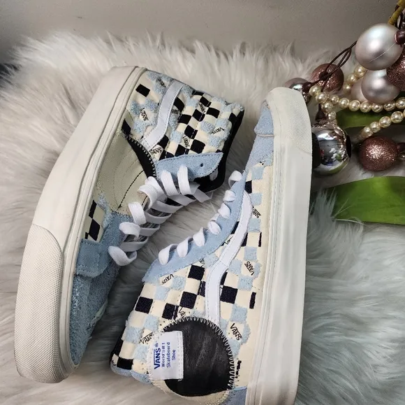 Vans SK8-Hi LX 'Bricolage Pack - Cool Blue' Classic Size:Mens10/Women11.5 new
