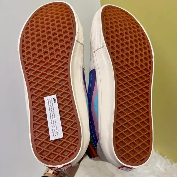 VANS Sk8-Hi Pro Pride Skateboarding High Top Shoes Rainbow Mens Sz 11 Popcush