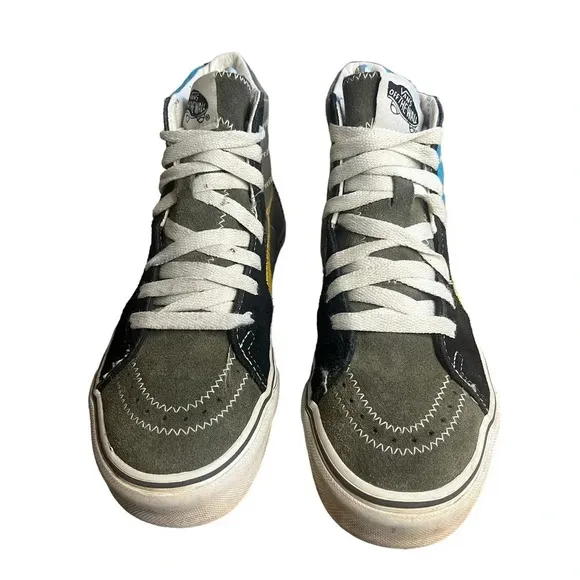 Vans Sk8-Hi Zig Zag High Top Sneakers Multicolor Skate Shoes Women’s Size‎ 5