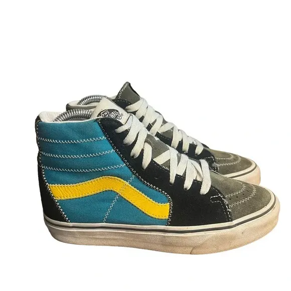 Vans Sk8-Hi Zig Zag High Top Sneakers Multicolor Skate Shoes Women’s Size‎ 5