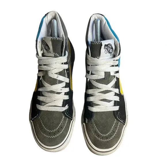 Vans Sk8-Hi Zig Zag High Top Sneakers Multicolor Skate Shoes Women’s Size‎ 5