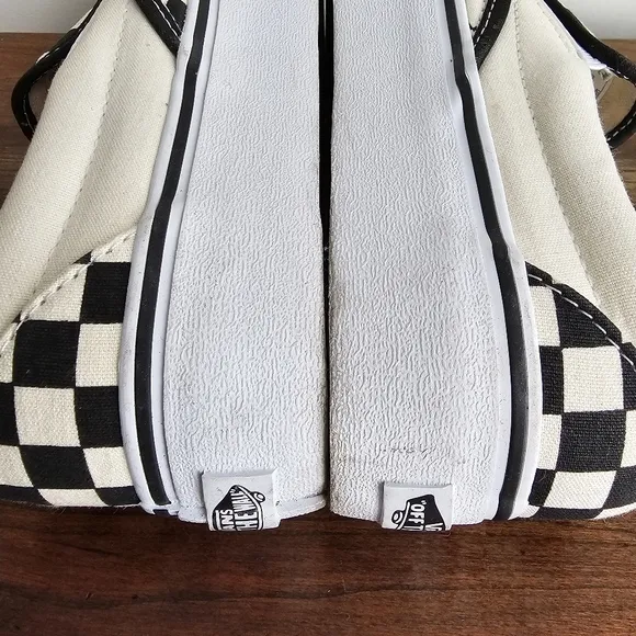 Vans Slip-On Stackform, Checkerboard Black/Classic Men 7.5 Women 9