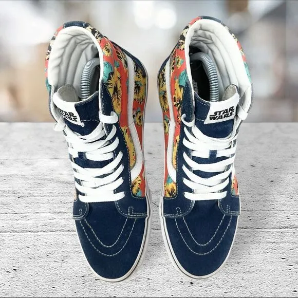 Vans Star Wars Yoda Hi Top Skating Sneaker Shoes Mens Size 10‎ Women 11.5