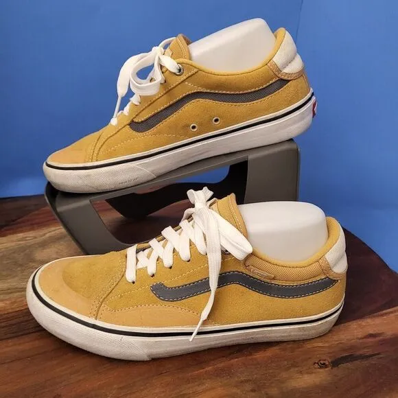 VANS TNT Trujillo Prototype Oak Buff (Mustard) Pro Men's 7.5