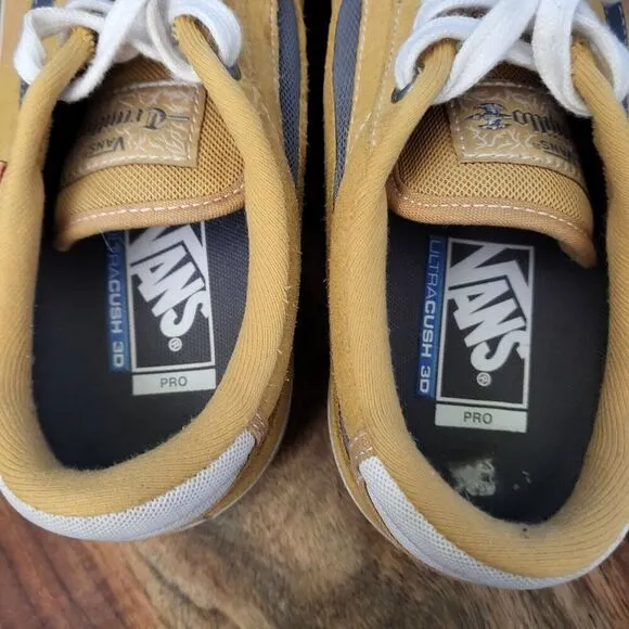 VANS TNT Trujillo Prototype Oak Buff (Mustard) Pro Men's 7.5