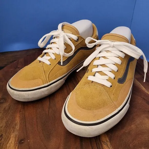 VANS TNT Trujillo Prototype Oak Buff (Mustard) Pro Men's 7.5