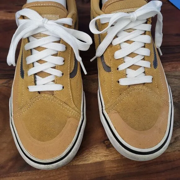 VANS TNT Trujillo Prototype Oak Buff (Mustard) Pro Men's 7.5