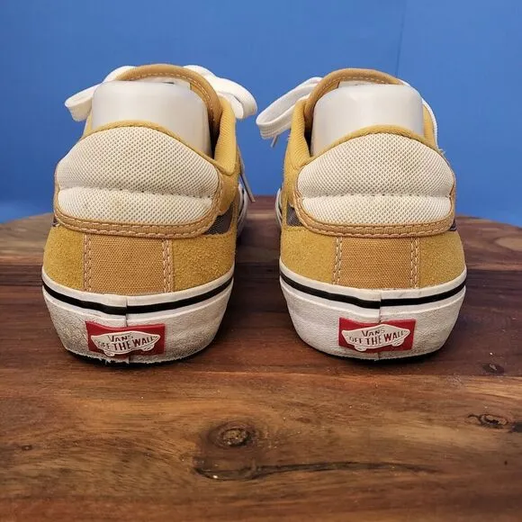 VANS TNT Trujillo Prototype Oak Buff (Mustard) Pro Men's 7.5
