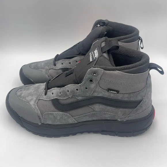 Vans Ultrarange Exo Hi MTE Mens Hiking Boot Outdoor Shoes Gray Black Sneaker