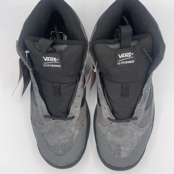 Vans Ultrarange Exo Hi MTE Mens Hiking Boot Outdoor Shoes Gray Black Sneaker