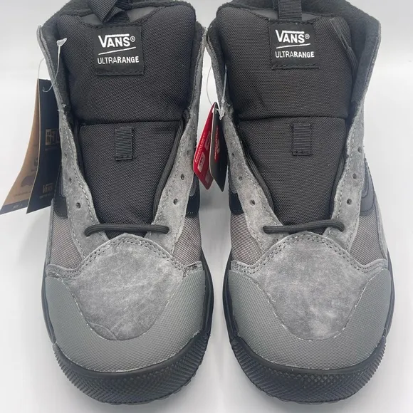 Vans Ultrarange Exo Hi MTE Mens Hiking Boot Outdoor Shoes Gray Black Sneaker