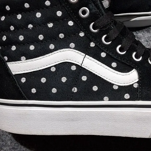 Vans Unisex Size M8.5/W10 Platform Skateboard Sneaker Suede Trainer Shoe