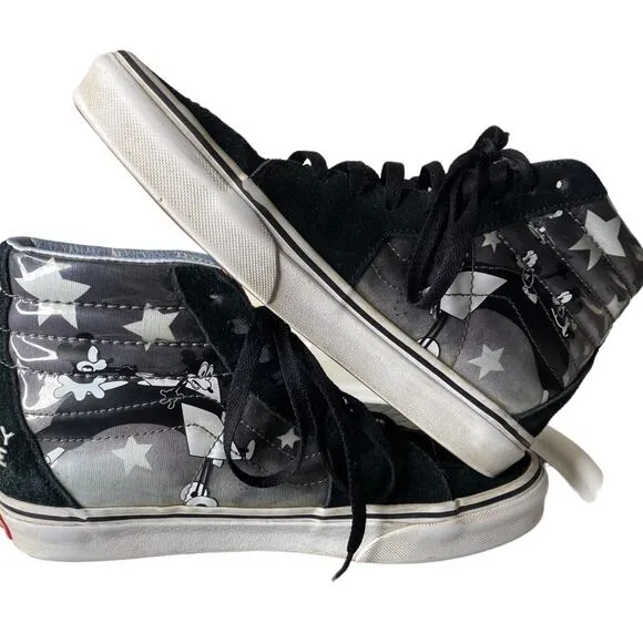 Vans x Disney Sk8-Hi Plane Crazy Womens 7.5 Mens 6 Skateboard Streetwear Skater