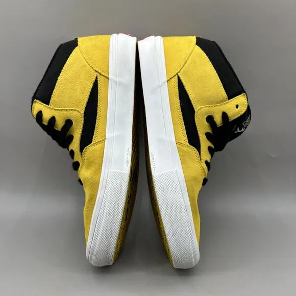 Vans x Half Cab Bruce Lee Sneakers Men Size 11.5 Black Yellow Skateboard Shoes